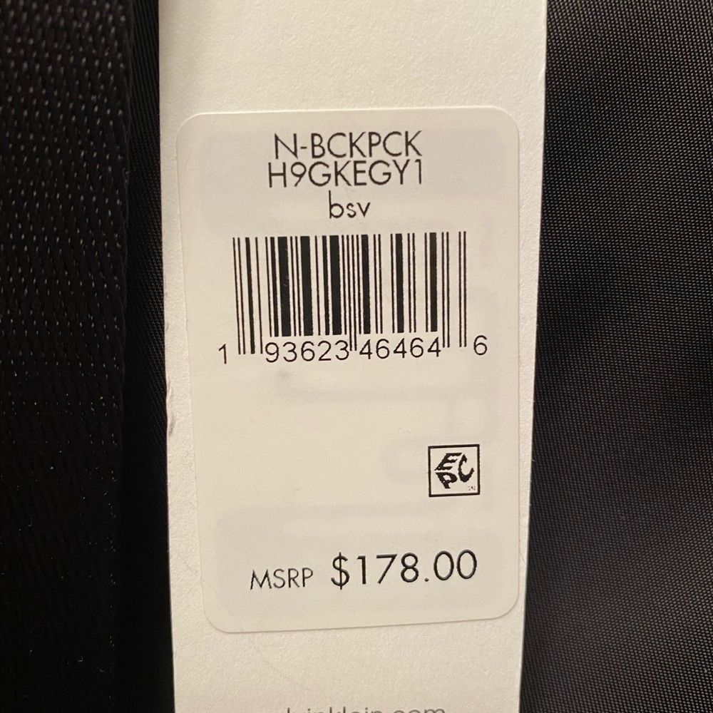 Calvin Klein Drawstring Backpack purse - Picture 2 of 5